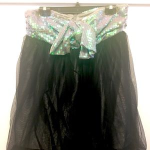 NWT Brose Babydoll-Style Dress with Sequin Details